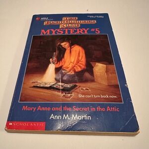 Baby-Sitters Club Mystery‎ #5 Mary Anne and the Secret in the Attic Book